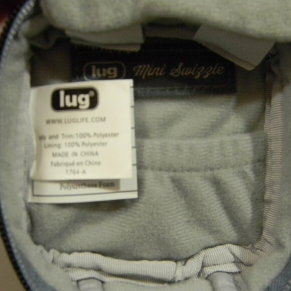 Share Lug Mini Swizzle Jewelry Case Blue NWT - Picture 6 of 7